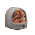 Pet bedding in boat shape, lovely for small dogs